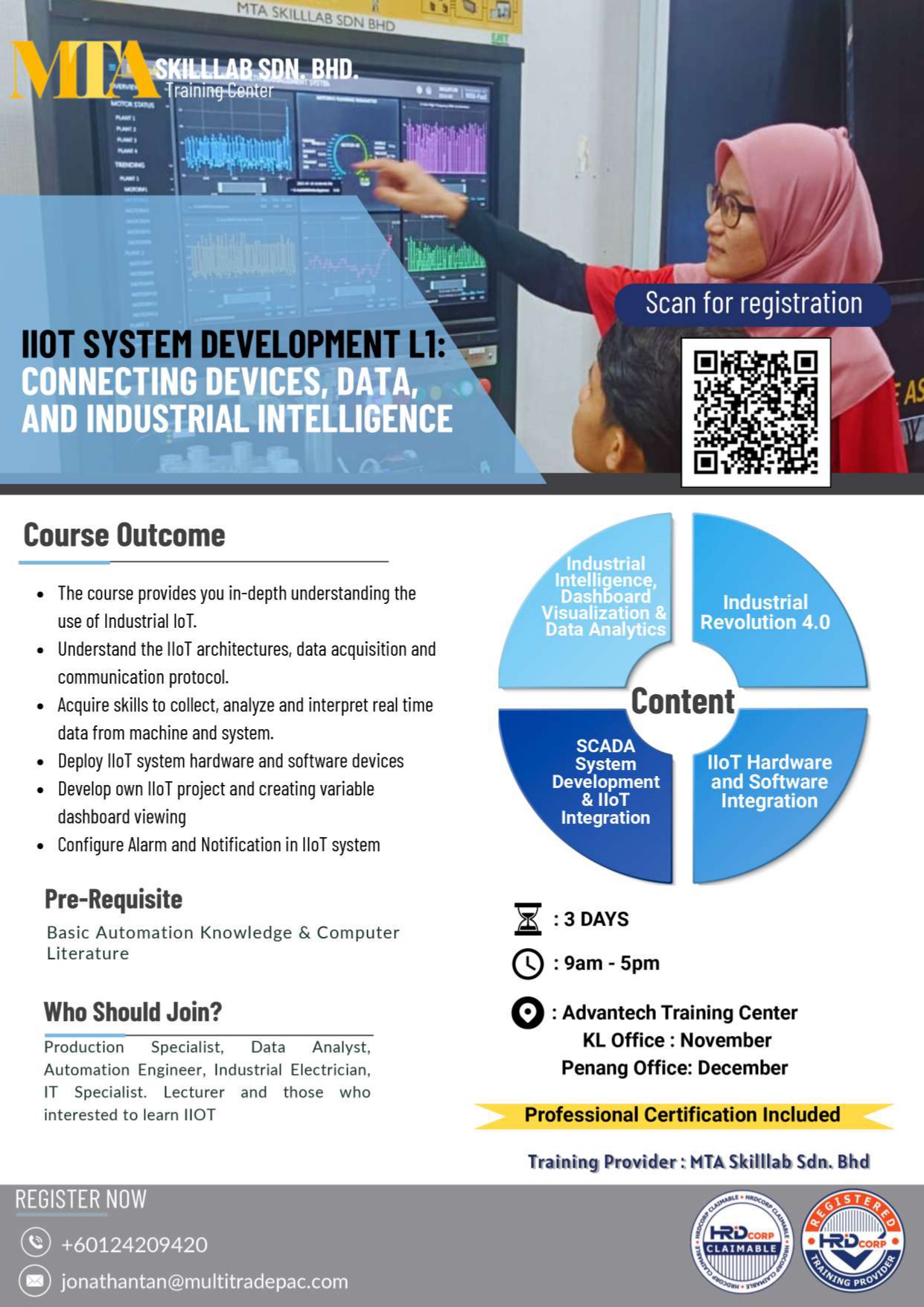 IIoT System Development Flyer