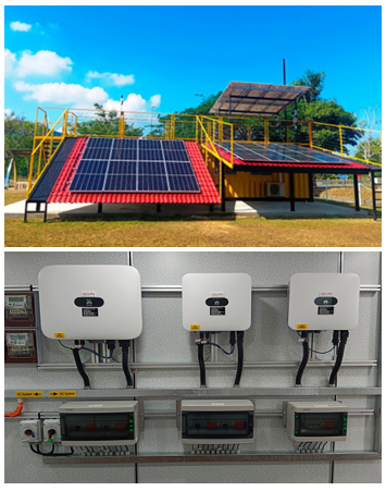 12KW 3P GCPV Solar Power Trainer